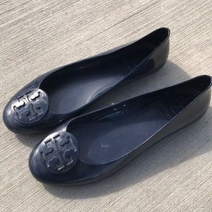 Navy Tory Burch flats